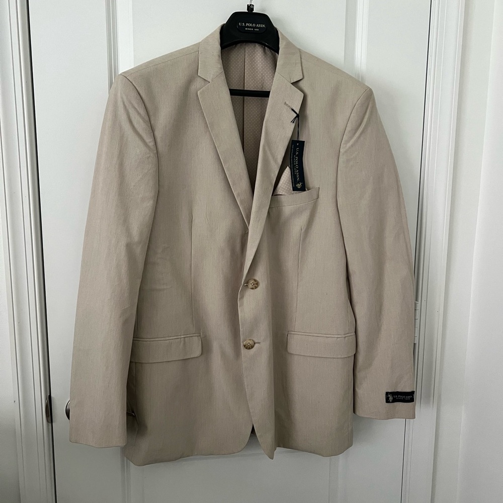 U.S. Polo Assn. Tan Blazer
